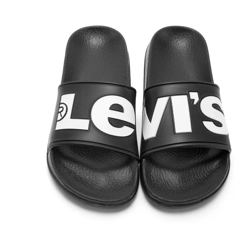 Paplūdimio šlepetės Vaikams Levi's LEVIS JUNE L VPOL0239S NGR Juoda