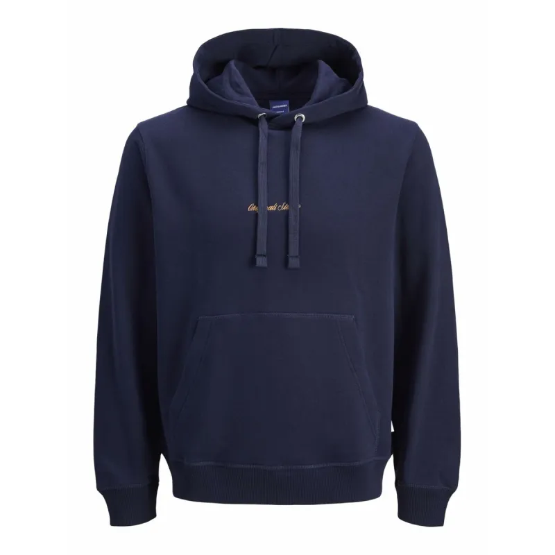 Vyriškas džemperis su gobtuvu Jack & Jones JORNORREBRO EMB SWEAT HOOD NOOS 12282861 Tamsiai mėlyna
