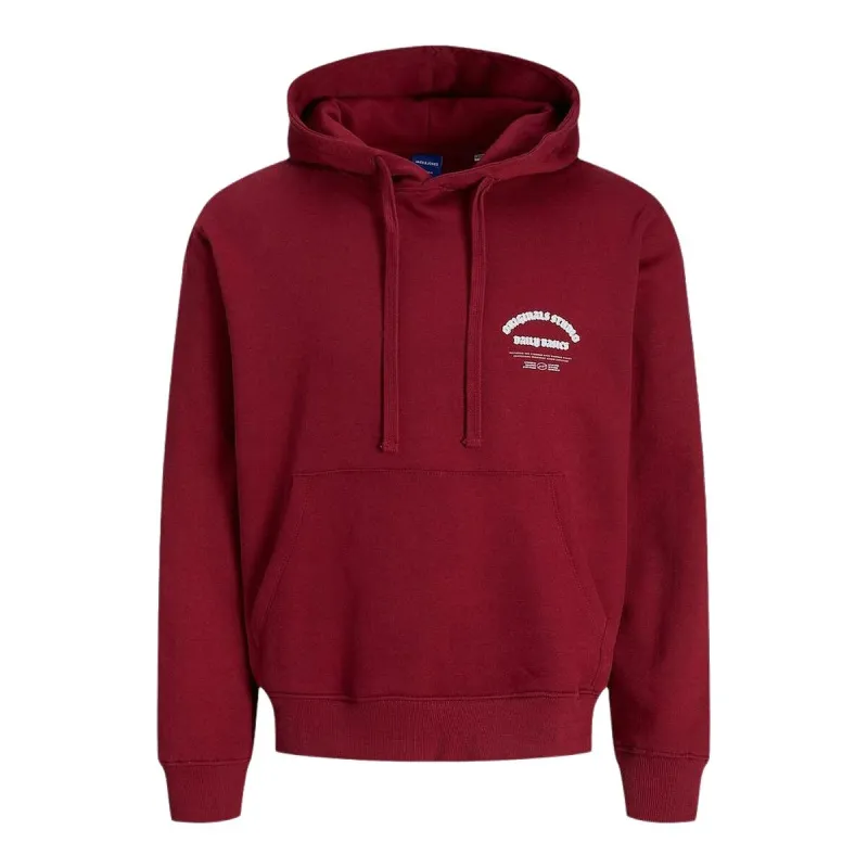 Vyriškas džemperis su gobtuvu Jack & Jones JORMEADOWS SWEAT HOOD 12283868 Kaštoninė