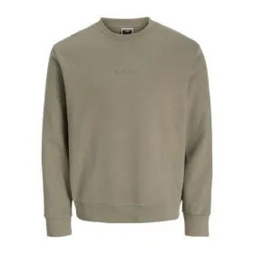 Vyriškas džemperis be gobtuvo Jack & Jones JCOSTANCE SWEAT CREW NECK 12282821 Žalia