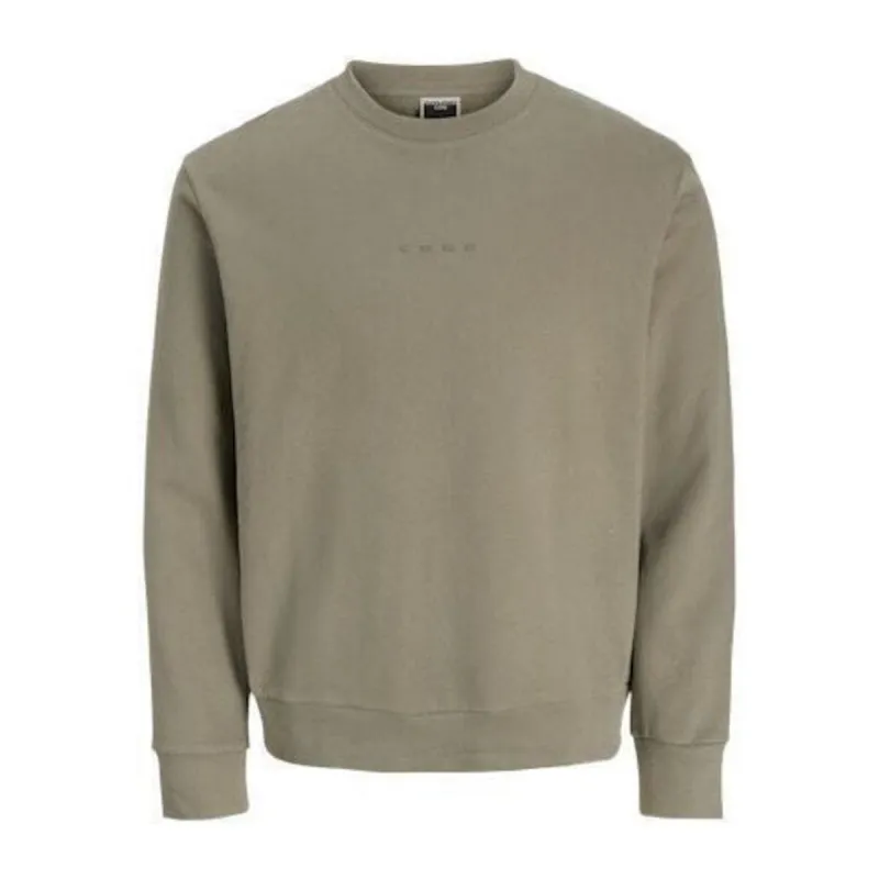 Vyriškas džemperis be gobtuvo Jack & Jones JCOSTANCE SWEAT CREW NECK 12282821 Žalia