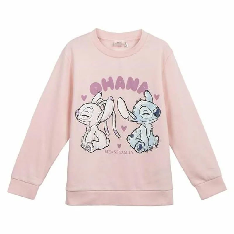 Bērnu Džemperis Stitch Rozā