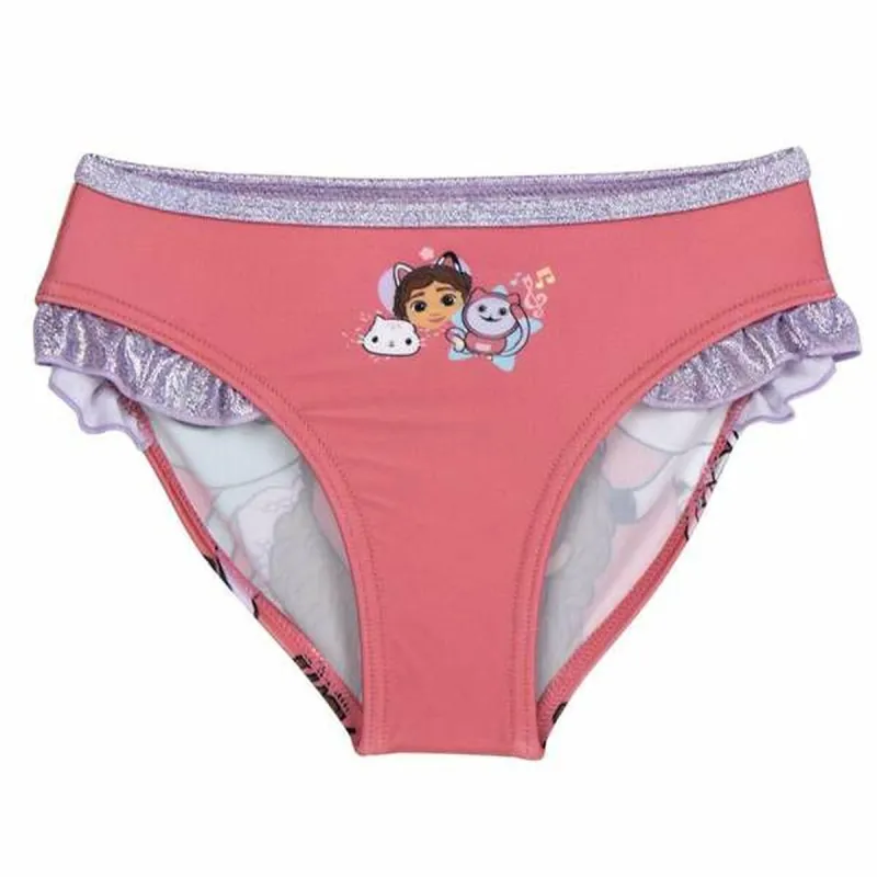 Maudymosi kostiumėlis mergaitėms Gabby's Dollhouse Rožinė