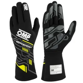 Karting Gloves OMP MY2025 Kollane Must FIA 8856-2018