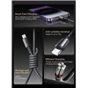 USB kabelis Joyroom SA-50 USB-A to Lightning 3A 1.2m tamsiai pilkas