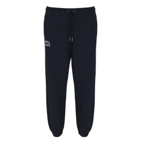 Long Sports Trousers Russell Athletic Jogger Iconic Navy Blue Men