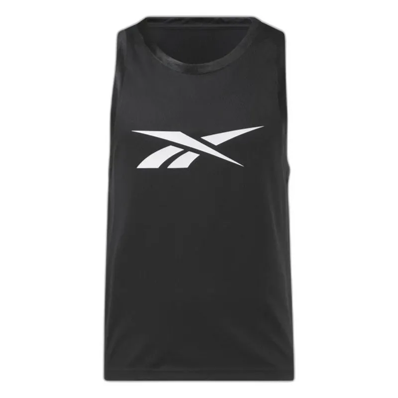 Basketbola T-krekls Reebok Basketball Mesh Melns