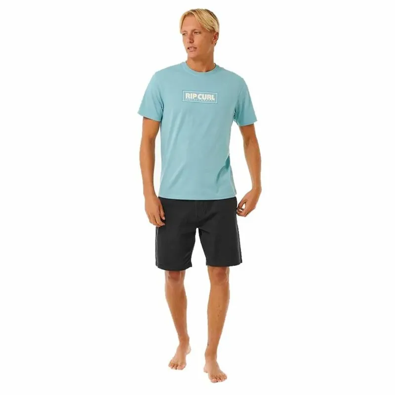 Vyriški marškinėliai su trumpomis rankovėmis Rip Curl Big Mumma Icon  Dangaus mėlynumo