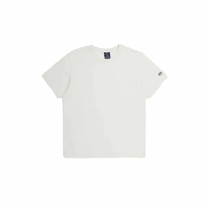 Vyriški marškinėliai su trumpomis rankovėmis Champion Crewneck Rusvai gelsva