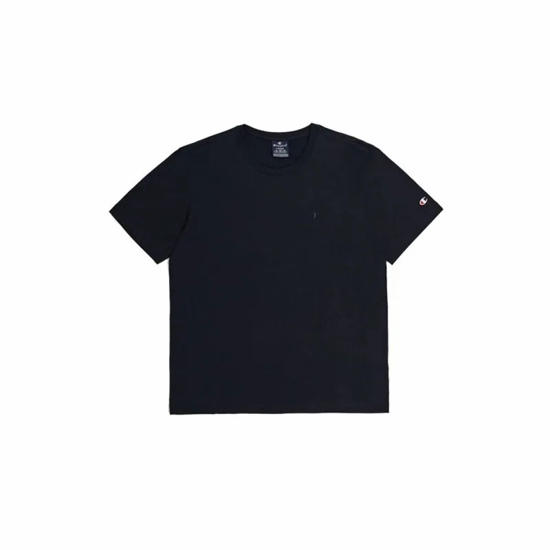 Vyriški marškinėliai su trumpomis rankovėmis Champion Crewneck Juoda
