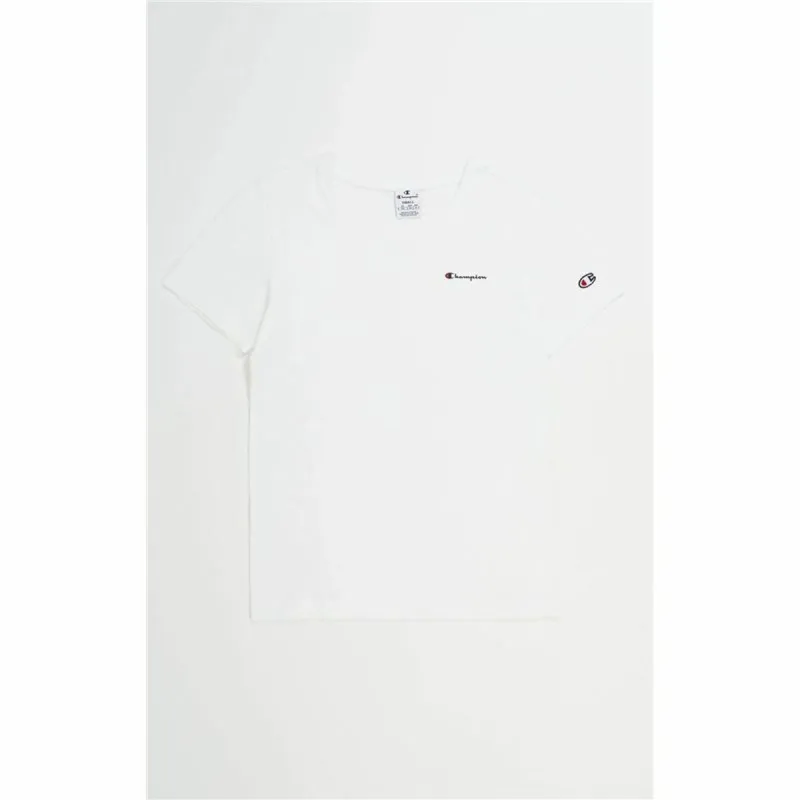 Moteriški marškinėliai su trumpomis rankovėmis Champion Crewneck