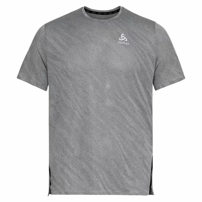 Vyriški marškinėliai su trumpomis rankovėmis Odlo Crew Neck S/S Pilka