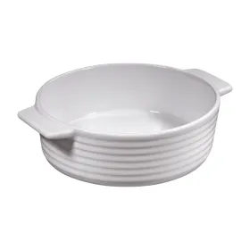 Küchenprofi Burgundy – Porcelain roaster / round baking dish, diameter 16×5 cm, 0.7 l