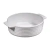 Küchenprofi Burgundy – Porcelain roaster / round baking dish, diameter 16×5 cm, 0.7 l