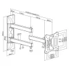 TV laikiklis MacLean MC-719 27" 13" 15 kg