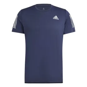 Men’s Short Sleeve T-Shirt Adidas Blue