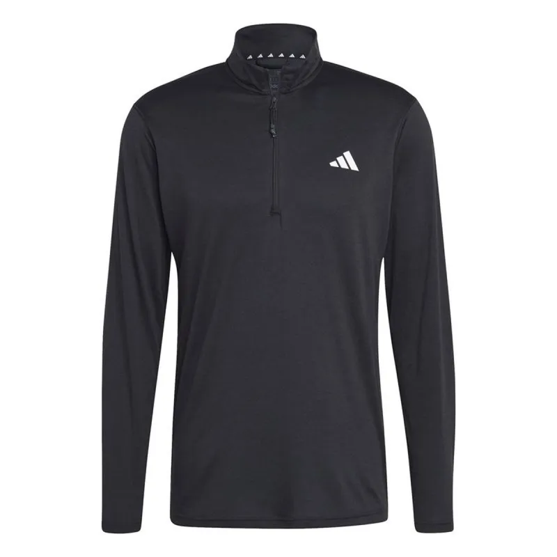 Vīriešu Sporta Krekls bez Kapuča Adidas Tr-Es+ 1I4Zip Melns