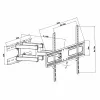 TV laikiklis MacLean MC-762 70" 37" 30 Kg