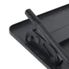 Footrest MacLean MC-831 Black 30 cm