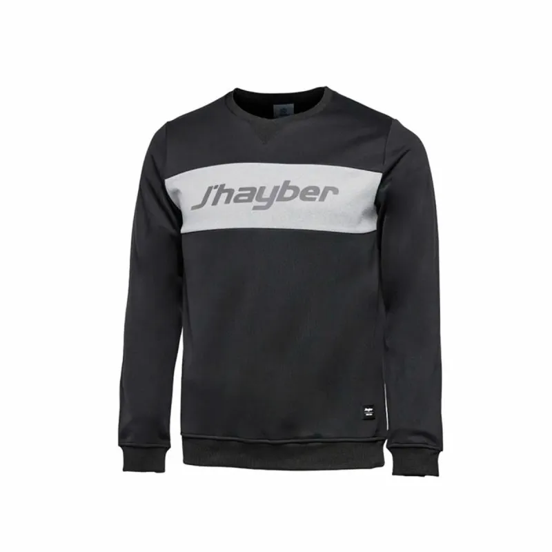 Толстовка без капюшона мужская J-Hayber Essential Чёрный
