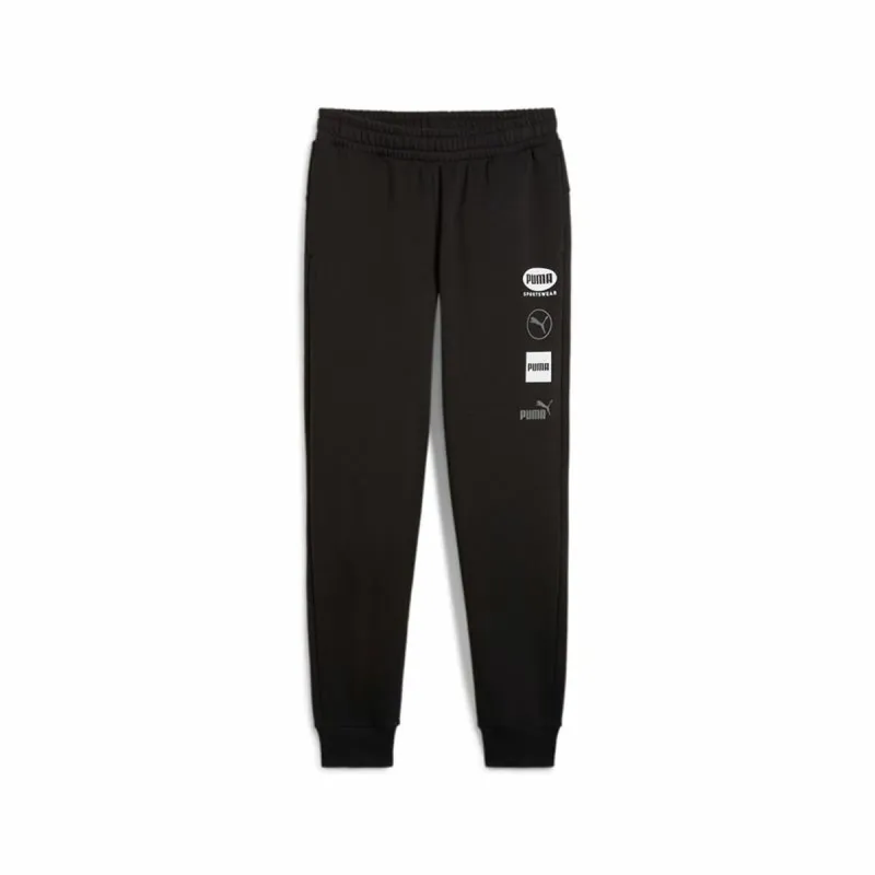 Спортивные штаны для взрослых Puma Power Graphic Чёрный Мужской