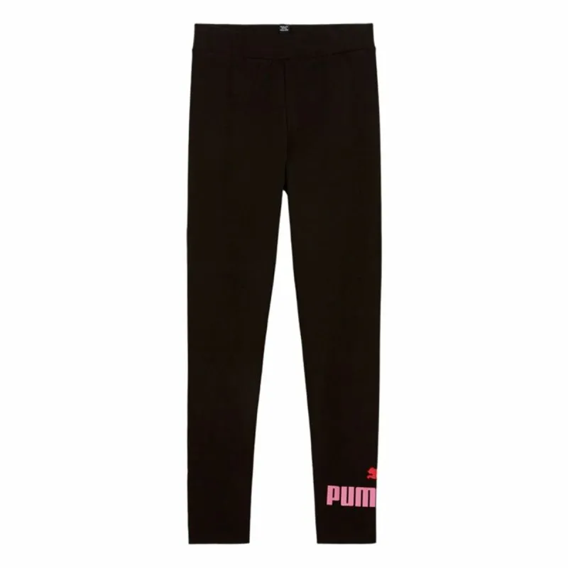 Спортивные колготки для детей Puma Essentials Logo G Чёрный