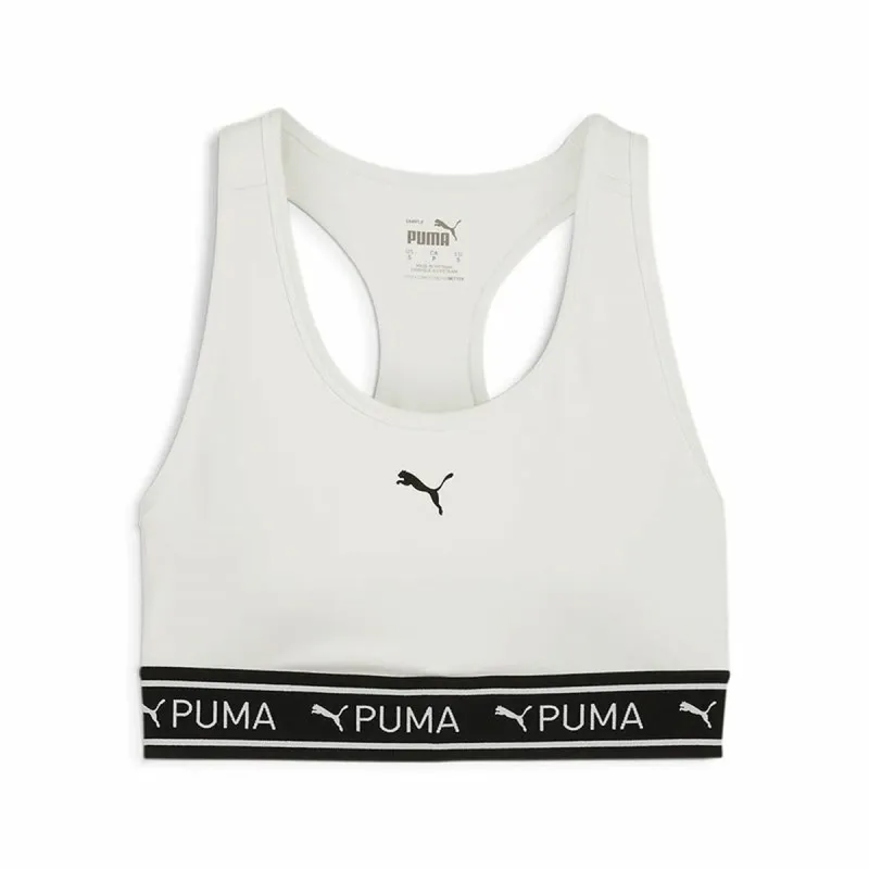 Sports Bra Puma 4Keeps Elastic Bra White