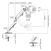 Screen Table Support MacLean MC-906 17" 27