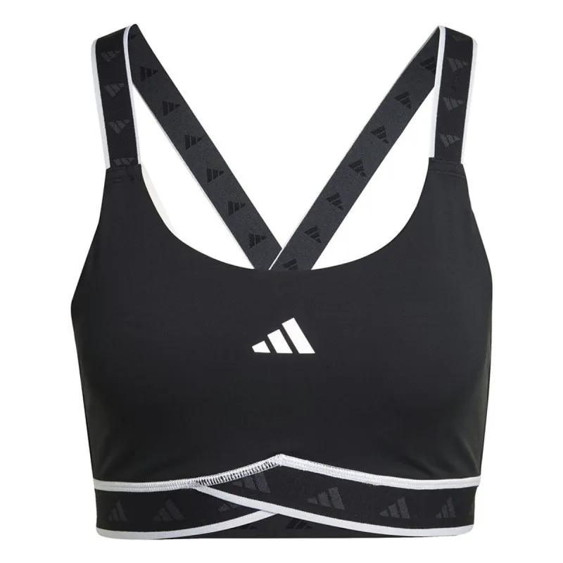 Sportinė liemenėlė Adidas Juoda