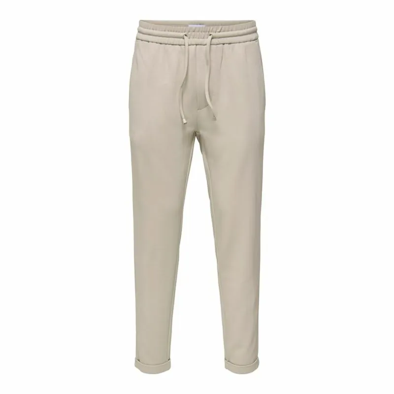 Sportinės kelnės suaugusiems Only & Sons Onslinus Crop Tap 0192 Rusvai gelsva Vyras