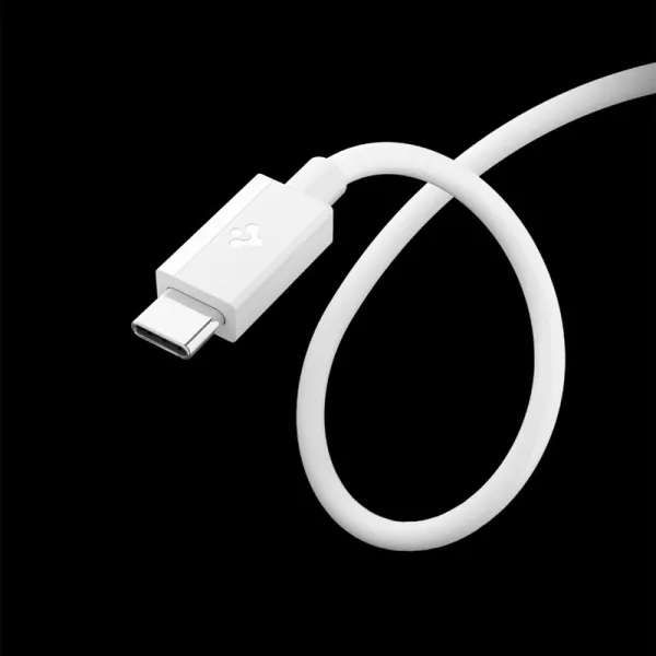 Spigen EB6010CC Essential - USB-C to USB-C Cable PD 60W 1m (White)