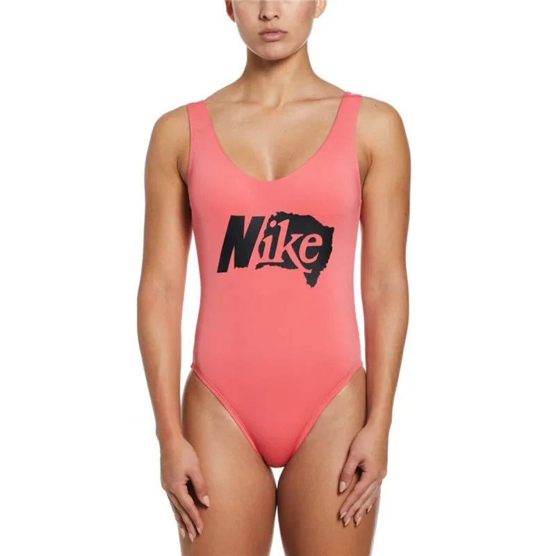Women’s Bathing Costume Nike Coral