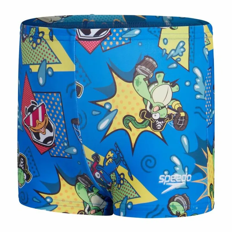 Vaikiškos glaudės Speedo Digital Allover Aquashort Indigo