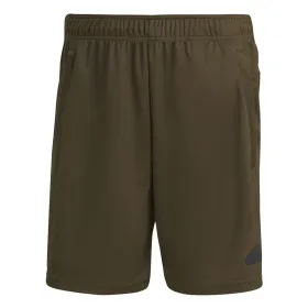 Vīriešu Sporta Šorti Adidas Essentials Logo Brūns