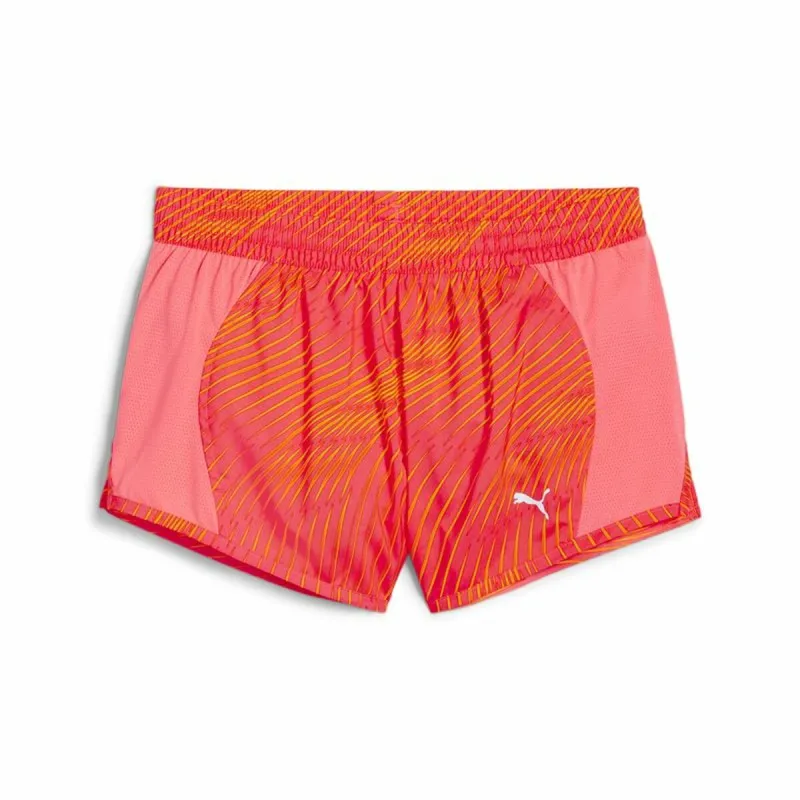 Naisten urheilushortsit Puma Puma Run Favorite Aop Velocity 3" Punainen