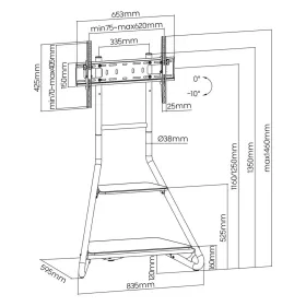 Screen Table Support MacLean MC-455 75