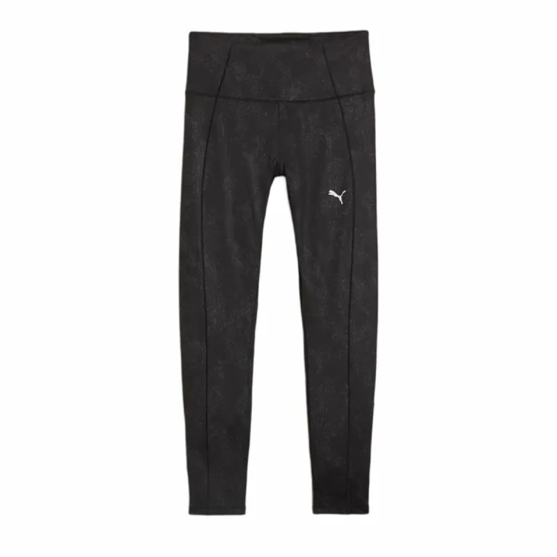 Женские спортивные колготки Puma Studio Hw 7/8 Aop Чёрный