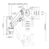 Wall Bracket MacLean MC-458 17" 27