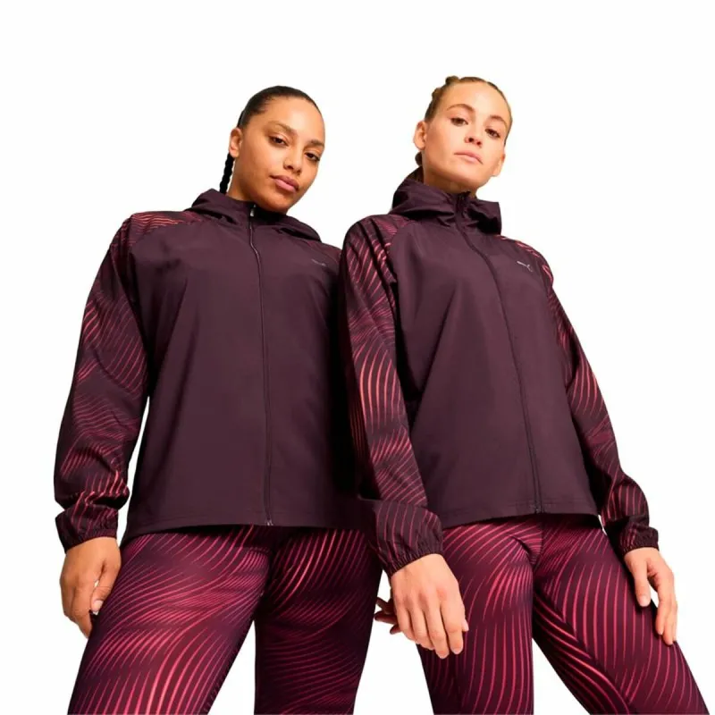 Moteriška sportinė striukė Puma Run Favorite Aop Woven