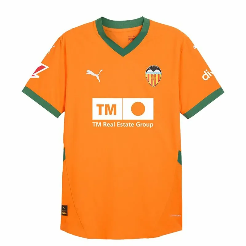 Men's Short-sleeved Football Shirt Puma Valencia C.F. 3ª Equipación