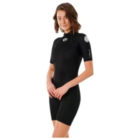Neopreeni Rip Curl FREELITE S/SL SPRING Musta