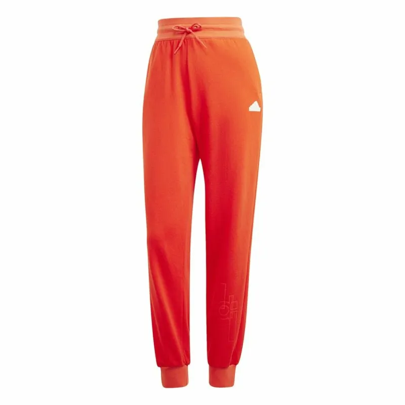 Ilgos sportinės kelnės Adidas Bluv Raudona Moteris