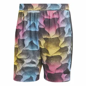 Sporta Šorti Adidas Tiro Aop Zils Melns