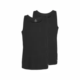 Īsais Vīriešu Tops Adidas Active Flex Cotton Melns 2 gb.
