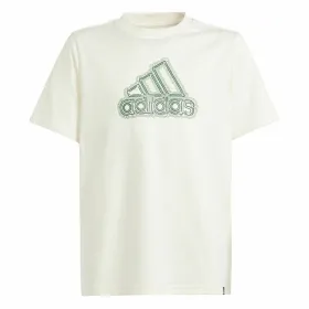 Футболка с коротким рукавом Adidas Table Growth Бежевый