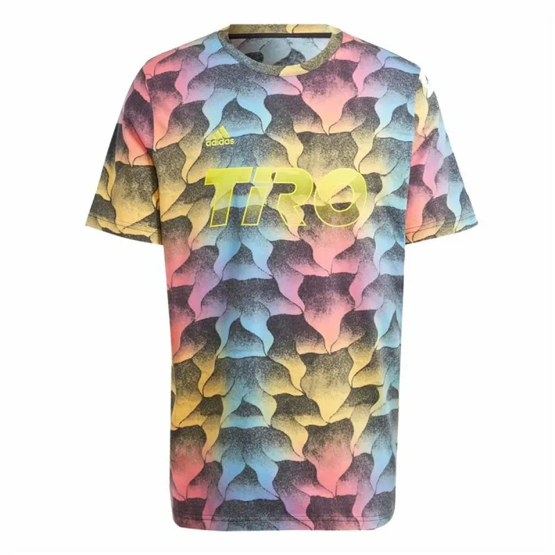 Vyriški marškinėliai su trumpomis rankovėmis Adidas Ss Tiro Sumer Indigo