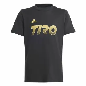 Футболка с коротким рукавом Adidas Hot G Чёрный