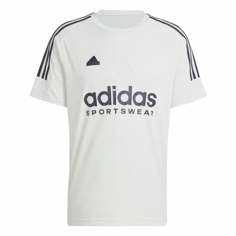 Футболка с коротким рукавом мужская Adidas Tiro Q1 Белый