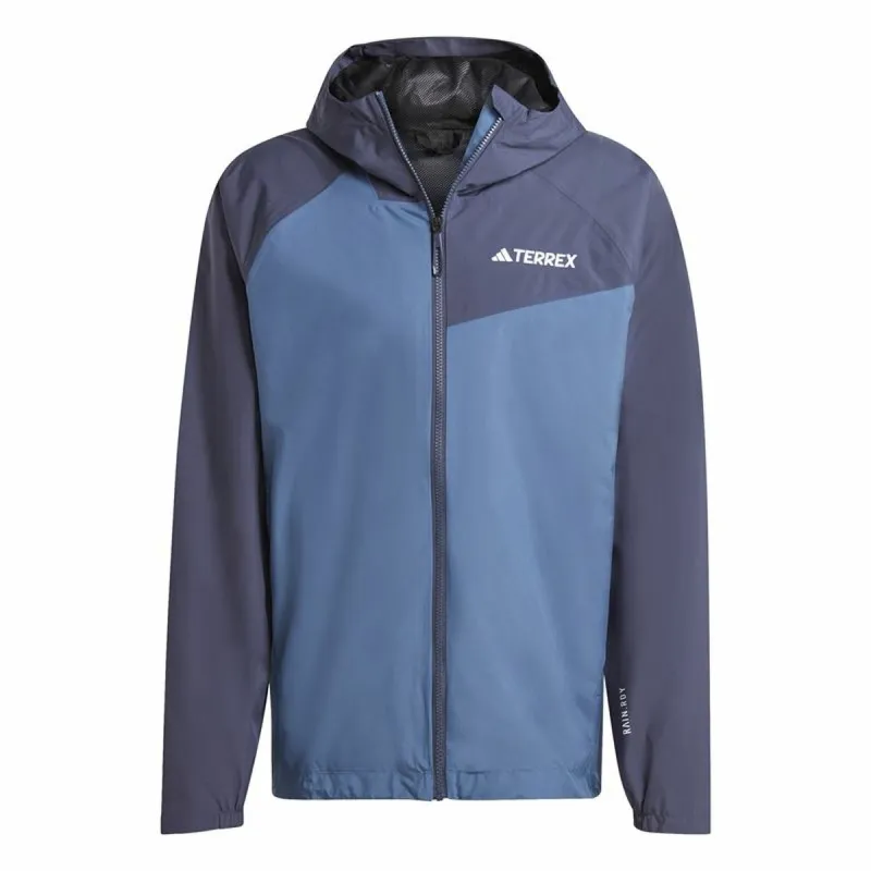 Miesten urheilutakki Adidas Multi 2L Rain Sininen