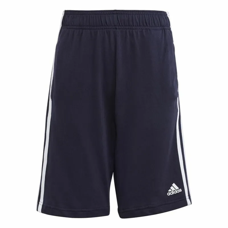 Sportiniai šortai, uniseksiniai Adidas U 3S Kn Sho Infantil Tinley Juoda
